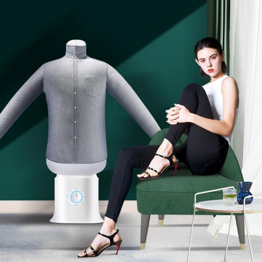 Semi-Automatic Electric Heated Air Clothes Dryer & Iron – Foldable Portable Garment & Shoe Drying Machine (1000–1500W)