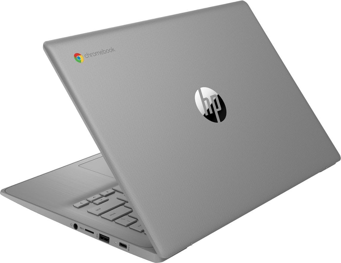 HP 2023 Chromebook Laptop, 14 Inch Display, Intel Celeron N4120 Processor,