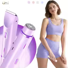 Bikini Trimmer for Women - Painless Electric Razors for Silk Skin,Cordless Body Shaver for Trip,Replaceable Lady Facial Razor, IPX7 Waterproof&Easy Cleaning, Ceramic Blade, Gifts for Women